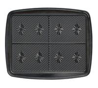 Paire de plaque pour gaufrettes super 2 gaufres lagrange 030222