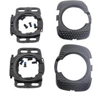Paire de plaques à chaussures de vélo, clips pour chaussures de vélo, avec crampons à clipser pour pédales de vélo Wahoo Speedplay Zero Aero, plaques de marche pour pédales à clic avec matériel