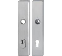 Paire de plaques longues E2222ZA/2210 ma F69 PZ 92mm HOPPE 11980849