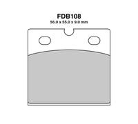 Jeu de plaquettes de frein FERODO FDB108