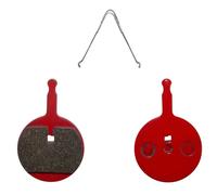 Paire de plaquette de frein VTT ronde Newton Avid Bb5 (Newton Metal Sintered) Rouge