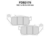 Paire De Plaquette Frein FERODO FDB2179ST H-D 883 XLC Sportster Cust 2004-2008