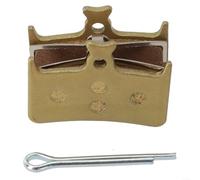 Paire de plaquettes de frein à disque de vélo pour Hope Tech 3 Mono/E4 M4 Métallique Silencieux Durable Haute puissance de freinage