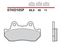 Paire De Plaquettes De Frein Arrière BREMBO Honda GL Goldwing SE 1500 88 > 00