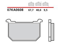 Paire De Plaquettes De Frein Arrière Brembo Kawasaki Z J 1000 79