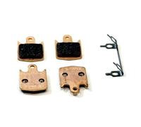 Paire de plaquettes de frein Brake Authority burly hope 4 piston M4 2003 Doré