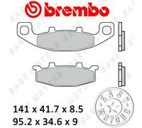 PAIRE De Plaquettes De Frein BREMBO Avant Pour SUZUKI WOLF 200 92>07 07KA09.33