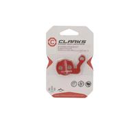 Paire de plaquettes de frein Clarks Cycle Systems Sintered Magura Marta 2009 Louise 2007 Julie Hp Rouge