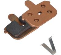 Paire de plaquettes de frein en cuivre fritté compatibles avec Zero Zoom, Kugoo, Sram, Magura, scooters électriques, haute résistance à la chaleur, puissance de stop, design léger, finition bronze