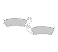 Ferodo Plaquettes De Frein Frittées Fdb495sg Off-road