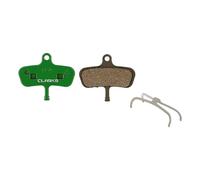 Paire de plaquettes de frein organique Clarks Cycle Systems 5 Vert