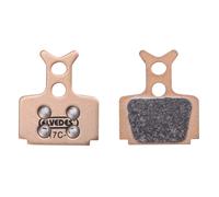 Paire de plaquettes de frein vélo métaliques Elvedes Formula Cura / Mega /One / R1 / RX Beige