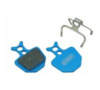 Paire de plaquettes de frein vélo organic Elvedes Formula Oro (K18) Bleu