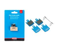 Paire de plaquettes de frein vélo organic Elvedes Hope M4 Bleu