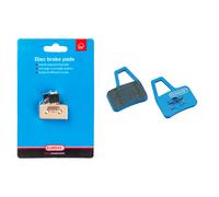 Paire de plaquettes de frein vélo organic Elvedes Hope Mini Bleu