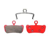Paire de plaquettes de frein vélo VTT Newton Avid-Sram Guide-Elixir Trail-Xo Trail Sintered Rouge