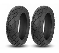 Paire De Pneus 120/90/10 + 130/90/10 YAMAHA 100 BW'S 1999 2000 2001
