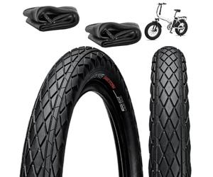Paire de pneus CHAOYANG Big Daddy 20 × 4,0 + chambres pour vélo de VTT avec roues Fat de 20 pouces tesselées