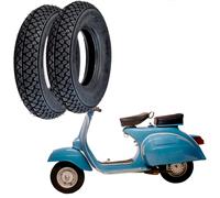 Michelin - Pneu Moto S83 - Scooter - 100/90R10 - 56J - Diagonal,TL-TT,Avant-Arrière