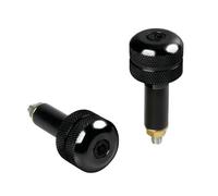 Paire de poids Lampa SU-3 noirs pour extrémités de guidon avec trous D.13mm - 17mm