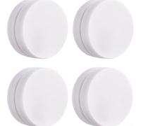 Paire de poids magnétiques très résistants avec revêtement en caoutchouc imperméable pour une utilisation en extérieur, terrasse, tonnelle, rideaux de stabilité avec aimants puissants pour éviter le