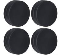 Paire de poids magnétiques très résistants avec revêtement en caoutchouc imperméable pour une utilisation en extérieur, terrasse, tonnelle, rideaux de stabilité avec aimants puissants pour éviter le