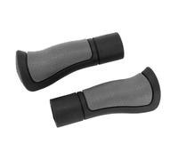 Paire de poignées bi-densite redecoupable Herrmans Ergo Noir 120 mm