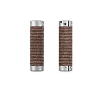 Paire de poignees brooks plump leather 130 130mm marron