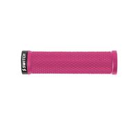 Poignee city-vtt switch flow lock-on rose fluo (paire)