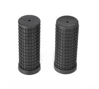 Paire de poignées de guidon de vélo en ABS noir de 120 mm de long, 75 mm, courtes, antidérapantes, confortables, faciles à installer pour les vélos de route et de montagne pour un contrôle sûr de la