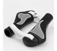 Paire De Poignées De Guidon De Vélo Ergonomiques, Réglables, En Alliage D'aluminium, Bilatéral, Amortisseur De Chocs, Corne Blanche, 20251