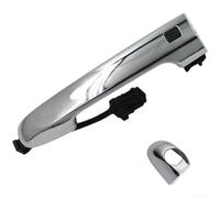 Paire de poignées de porte extérieures argentées compatibles avec Forte Koup 2010-2013, ABS de rechange pour portes extérieures avant gauche et droite OEM 82651-1M210 82661-1M210