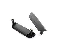 Paire de poignées de Porte intérieures Avant Gauche pour VW Transporter T5 et pour Multivan 2010-2015 Cache Poignée Panneau Intérieur Voiture( Black)
