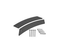 Paire de poignées de Porte intérieures en métal pour Beetle 1998-2010 Cache Poignée Panneau Intérieur Voiture( Black)