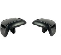Paire de poignées de réglage d'inclinaison pour siège avant droit et gauche pour Ford Fiesta MK6 3 portes, Fusion 1417521, 1417520, 2N11N62763ACYYKB Noir
