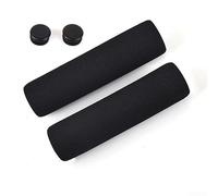 Paire de poignées épaisses en mousse pour guidon de vélo conçues pour une prise en main confortable et antidérapante adaptée à divers modèles de vélo (130 mm)