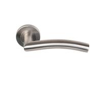 Paire de Poignées KLOSE besser sur Rosaces "Elsa vague" Inox 304 - Sans rosaces de fonction