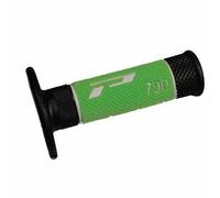 Paire De Poignées Moto Cross PROGRIP 790 Verte