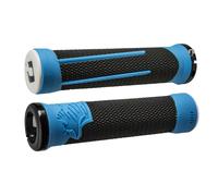 ODI Grips Poignées Lock-On AG-2 Noir / Bleu