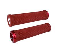 ODI Grips - Poignées Lock-on Ruffian V2.1 135 mm Rouge