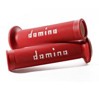 G2 by Domino Moto GP Poignées de Guidon 22 mm (Rouge/Blanc)