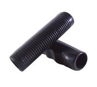 PAIRE DE POIGNEES VELO NOIR FIXIE VINTAGE VILLE POIGNEE ERGONOMIQUE CAOUTCHOUC