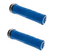 Paire de Poignées Vtt ge1 Evo Regular Avec Boulon Fixation 120mm Bleu ERGGE1.B