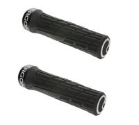 Paire de Poignées Vtt ge1 Evo Regular Avec Boulon Fixation 120mm Noir ERGGE1.N