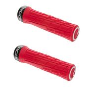 Paire de Poignées Vtt ge1 Evo Regular Avec Boulon Fixation 120mm Rouge ERGGE1.R