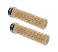 Paire de Poignées Vtt ge1 Evo Regular Avec Boulon Fixation 120mm Sable ERGGE1.SA