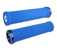 Paire de Poignées Vtt Ruffian v2.1 Lock-On Bleu Avec Attaches 30mm x135mm 123800