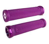 Paire de Poignées Vtt Ruffian v2.1 Lock-On Bleu Avec Attaches 30mm x135mm Violet