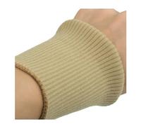 Paire de poignets côtelés extensibles en tricot côtelé, garniture de vêtements, veste, manteau en coton extensible épais, poignets 1 paire largeur 9 cm poignets côtelés élastiques, camel, Taille