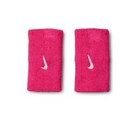 Paire de poignets de tennis longs NIKE Swoosh Double Wide Rose